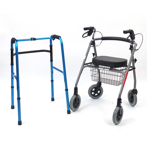 2294 - Folding mobility aid and Zimmer frame