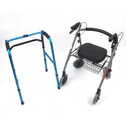 2294 - Folding mobility aid and Zimmer frame