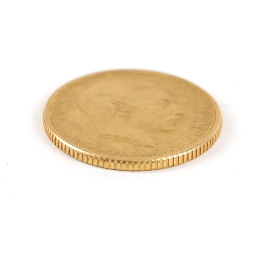 673 - Danish 1917 gold ten kroner, 4.5g - this lot is sold without buyer’s premium, the hammer price is th... 