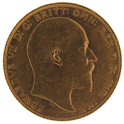 661 - Edward VII 1910 gold sovereign - this lot is sold without buyer’s premium, the hammer price is the p... 