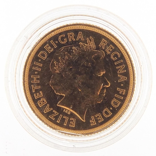 684 - Elizabeth II 2006 gold sovereign - this lot is sold without buyer’s premium, the hammer price is the... 