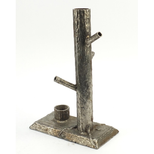 324 - Manner of Kenneth Armitage, Maquette for the Richmond Oak Series, monogram KA to the base, 38.5cm hi... 