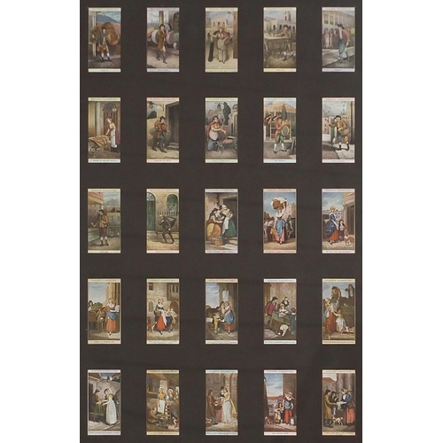 446A - Ten framed glazed displays of cigarette cards including aviation by Lambert & Butler, Football Club ... 