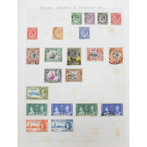 969 - 19th century and later world stamps arranged in an album including Hong Kong, India, Italy and Korea