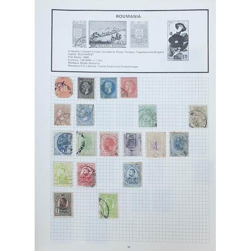 968 - 19th century and later world stamps arranged in an album including Netherlands, New Zealand, Poland ... 