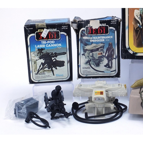 2427 - Vintage Star Wars Return of the Jedi action figure sets including Kenner comprising Jabba the Hutt, ... 