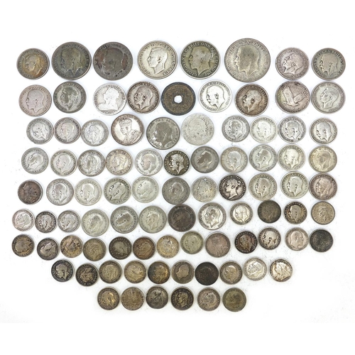 364 - Antique and later British and world coinage, some silver including half crowns, florins, 1970 Newfou... 