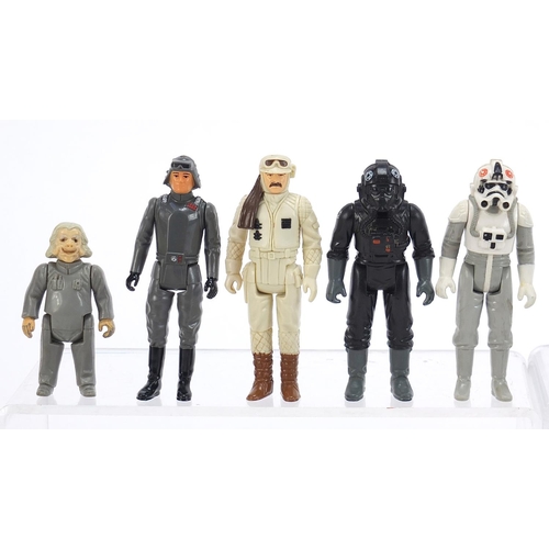 2420 - Twenty 1970's and later Star Wars action figures including Luke Skywalker and Ewok