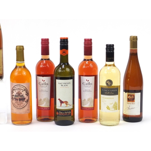 1093 - Fourteen bottles of table wine including Sauvignon blanc, Hungarian Ice wine and Chardonnay