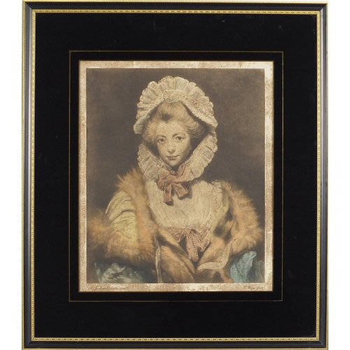 494 - After Sir Joshua Reynolds - Lady Lavinia Bingham, Countess Spencer and Lady Charlotte Feversham Two ... 