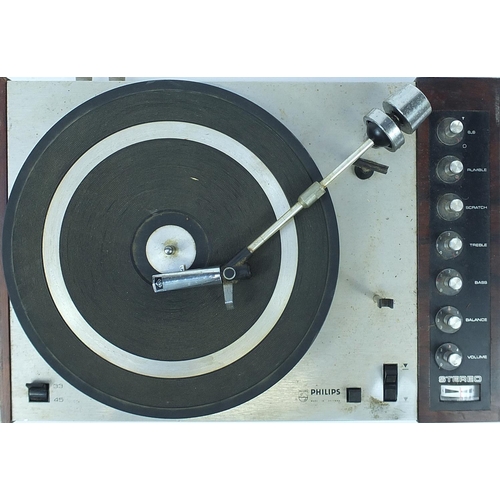 2632 - Vintage Philips 417 stereo turntable