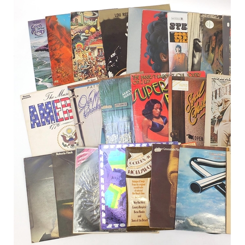 2627 - Vinyl LP's including David Bowie, Earth, Wind and Fire, Wilson Pickett and The Steve Miller Band