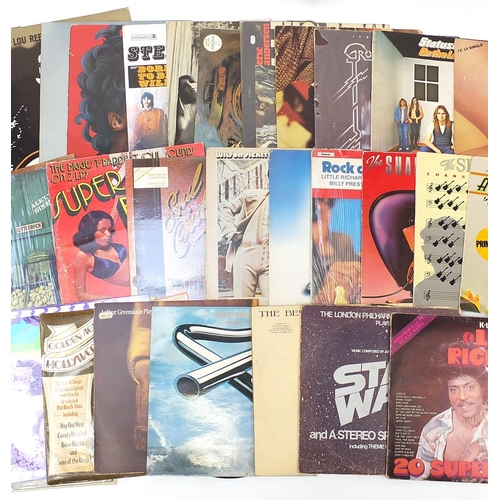 2627 - Vinyl LP's including David Bowie, Earth, Wind and Fire, Wilson Pickett and The Steve Miller Band