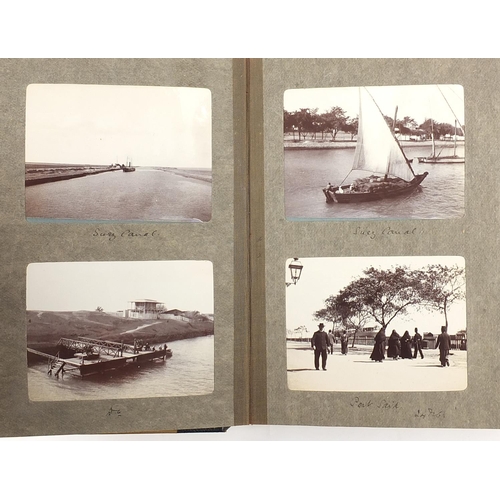 954 - Early 20th century black and white photograph album of Italy including St Peter's Square, Rome Colos... 