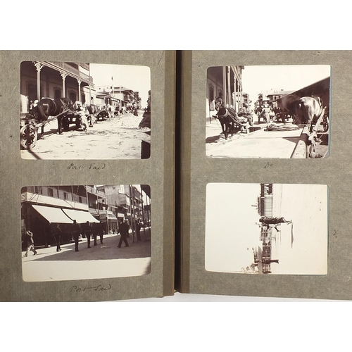 954 - Early 20th century black and white photograph album of Italy including St Peter's Square, Rome Colos... 