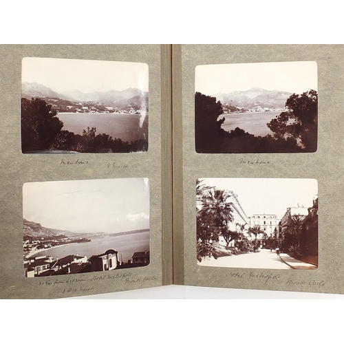 954 - Early 20th century black and white photograph album of Italy including St Peter's Square, Rome Colos... 