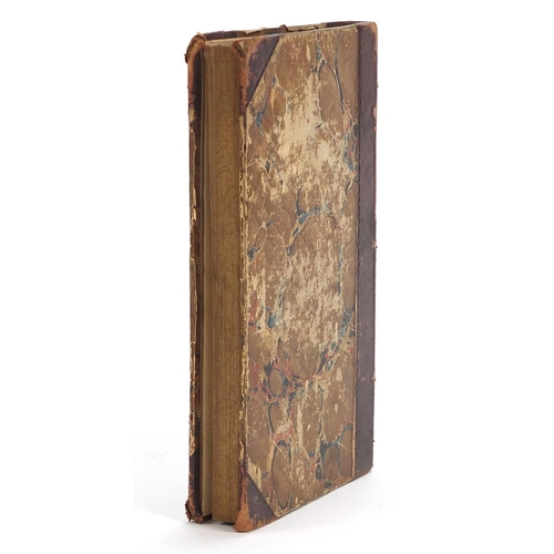 267 - Elizabeth or The Exiles of Siberia 1815, early 19th century leather bound book published by Oliver &... 