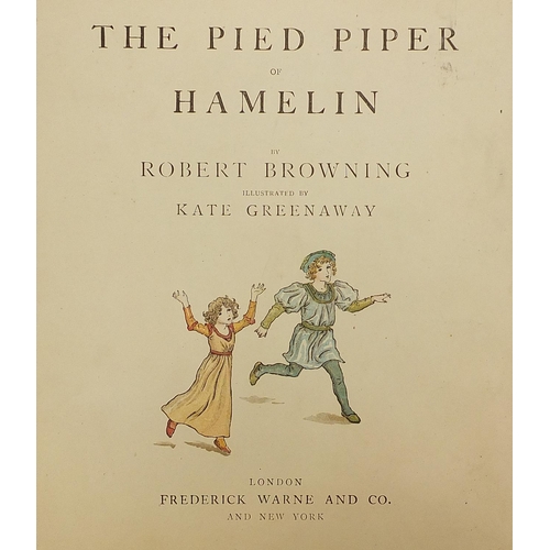 433 - Two children's hardback books comprising The Pied Piper of Hamlyn by Robert Browning and Marigold Ga... 