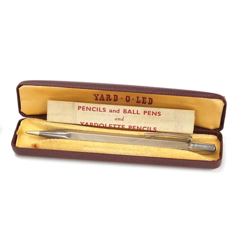 243 - Vintage and later pens including John Bull pen and silver Yard-O lead propelling pencil