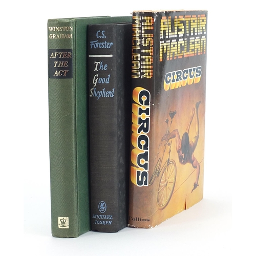 963 - Three hardback books comprising Circles by Alistair Maclean, The Good Shepherd and After the Act