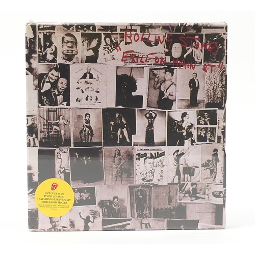 2614 - The Rolling Stones Exile on Main Street box set with cellophane wrapping