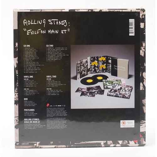 2614 - The Rolling Stones Exile on Main Street box set with cellophane wrapping