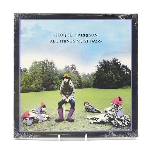 2612 - George Harrison All Things Must Pass, vinyl LP box set with cellophane wrapping