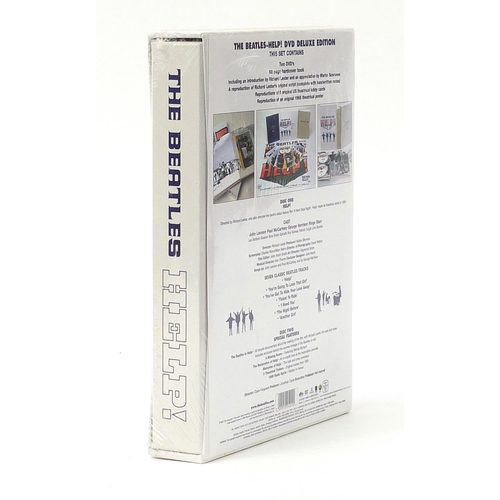 2610 - The Beatles Help DVD Deluxe Edition box set with cellophane wrapping