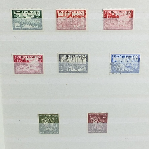 971 - Early 20th century and later German stamps arranged in an album