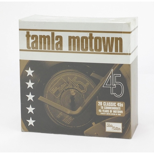 2623 - Tamla Motown 45rpm box set in cellophane wrapping