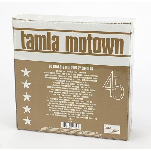 2623 - Tamla Motown 45rpm box set in cellophane wrapping