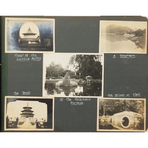 438 - Good early 20th century of black and white photographs relating to China including Death by a Thousa... 