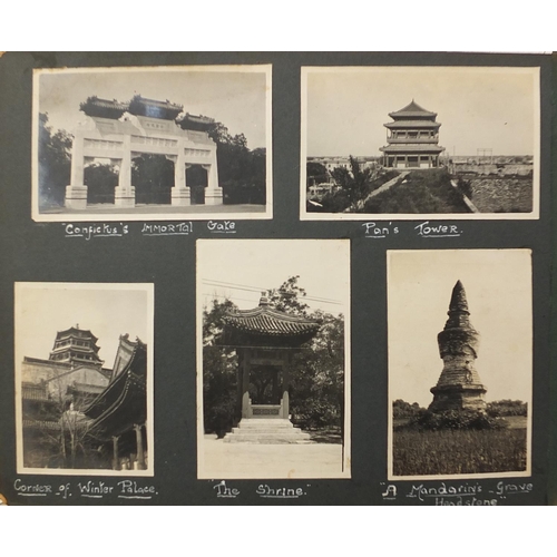 438 - Good early 20th century of black and white photographs relating to China including Death by a Thousa... 