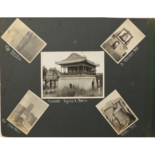 438 - Good early 20th century of black and white photographs relating to China including Death by a Thousa... 