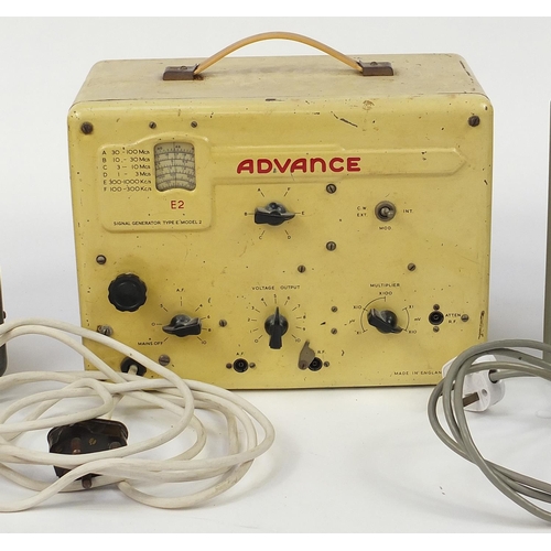 683 - Radio/audio equipment comprising Advanced type 63A FM/AM signal generator, Advanced signal generator... 