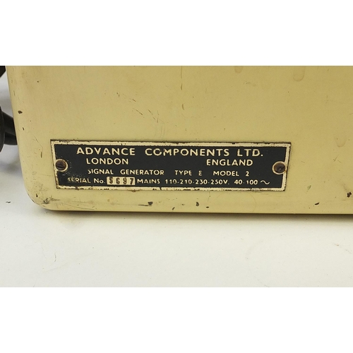 683 - Radio/audio equipment comprising Advanced type 63A FM/AM signal generator, Advanced signal generator... 