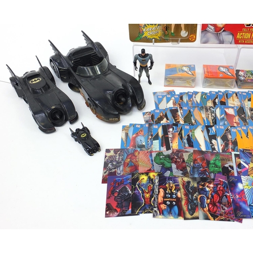 2026 - Vintage and later toys including Joe 90 action figure, Batman and Thunderbirds