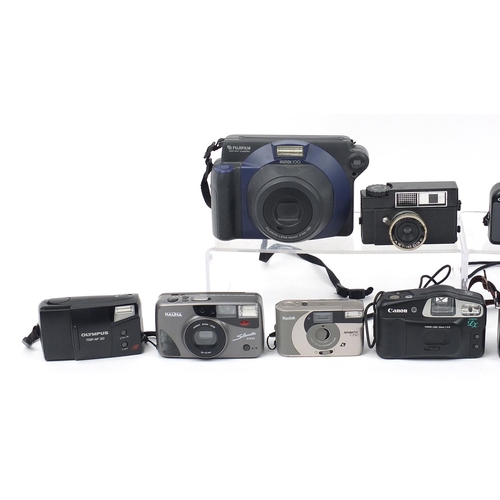 2000 - Vintage and later cameras including Halina and Praktica