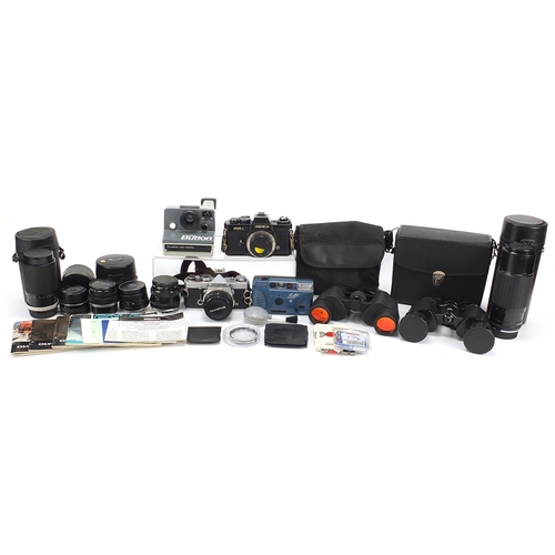 1998 - Vintage and later cameras and accessories including Yashica FR I, Olympus and Sigma