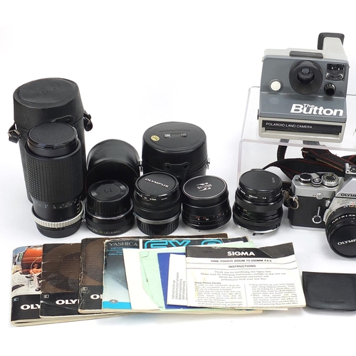 1998 - Vintage and later cameras and accessories including Yashica FR I, Olympus and Sigma