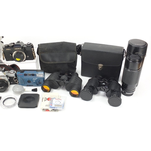 1998 - Vintage and later cameras and accessories including Yashica FR I, Olympus and Sigma