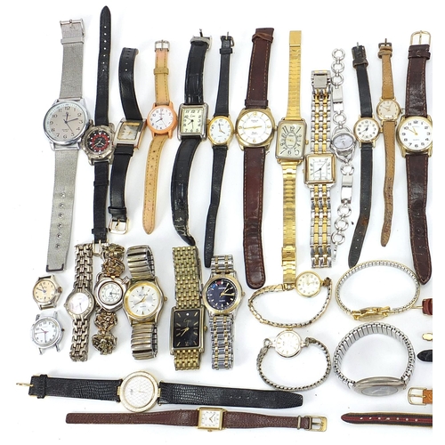 1972 - Vintage and later ladies' and gentlemen's wristwatches including Timex and Lorus