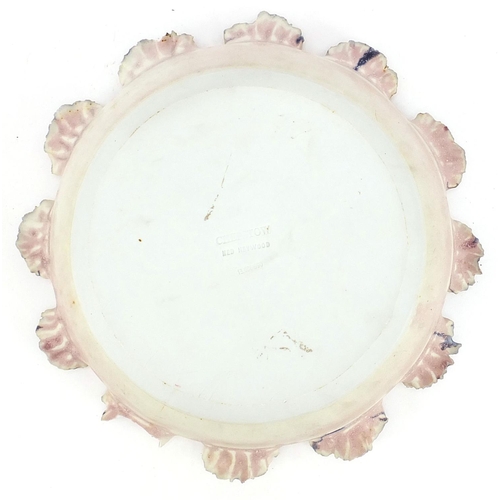 1938 - Ned Heywood naturalistic ceramic bowl, 30cm in diameter