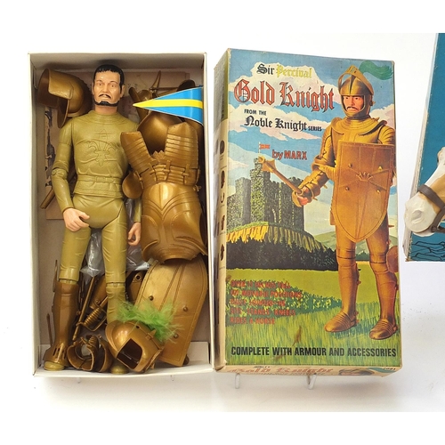 2022 - Vintage and later toys including Steiff, Marx Gold Knight and Marx Western Range horse