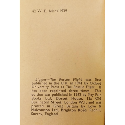 1915 - Large collection of Biggles books, predominantly hardback including Spitfire Parade, Biggles Special... 