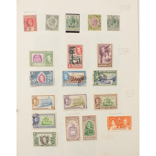 1746 - Collection of 19th century and later British and world stamps arranged in albums, some mint unused, ... 