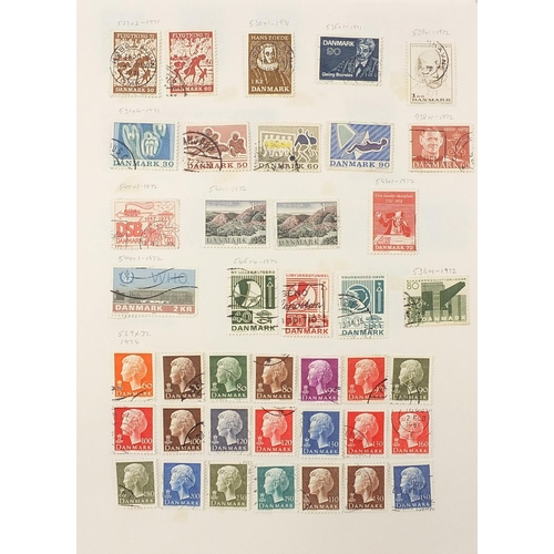 1747 - Extensive collection of antique and later world stamps arranged in albums including Brazil, France, ... 