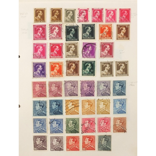 1747 - Extensive collection of antique and later world stamps arranged in albums including Brazil, France, ... 