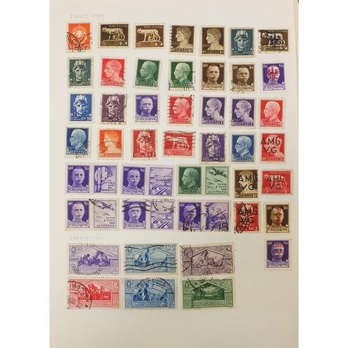 1749 - Extensive collection of antique and later world stamps arranged in albums including Norway, Netherla... 