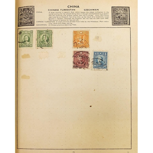 1745 - Extensive collection of antique and later British and world stamps arranged in albums including USA